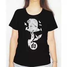 Camisa Baby Look Feminina Konan Akatsuki Naruto Anime 