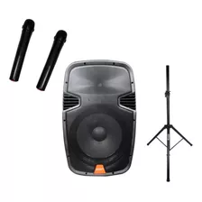 Parlante Bluetooth 15 Pulgadas +1 Microfono + Tripode 400w