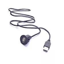 Universal Auto Usb Cable De Extensión Tablero De Instrumento