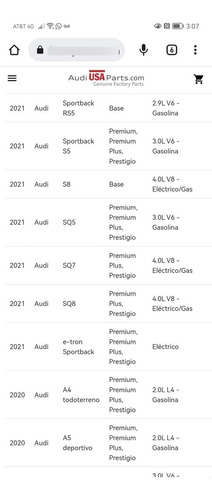 Boton Apertura Cajuela Bloqueo Audi Q3 Q7 Q5 Q8 A4 A5 S8  S4 Foto 8