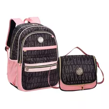 Kit Mochila E Lancheria Feminina Happy Kika Kk24m04-l35