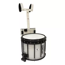 Tom De Marcha Lm Drums Mpz-1412a 14x12 Tres Aros Blanco