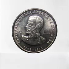 Moneda De Plata Centenario Andrés A. Cáceres