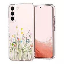 Funda De Galaxy S22 Unov Diseno De Flores