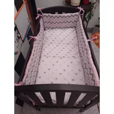 Cuna Para Niña, Adaptable Cuna/corral, Con Confort Serta