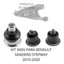 Kit Bujes Y Par Rotulas Para Renault Sandero Stepway 10-20