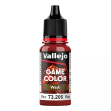 Vallejo Game Color Lavado Rojo 73206 Acrilico Wash Modelismo