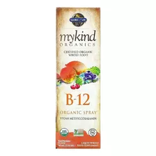 Garden Of Life, Mykind Organics, B-12, Aerosol Orgánico Con Sabor A Frambuesa