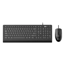 Kit De Teclado E Mouse Com Fio Lenovo Lecoo Cm103 - Preto