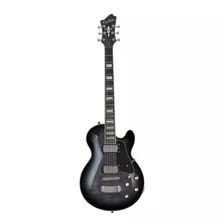 Guitarra Electrica Hagstrom Suswef-cbb Super Swede Black