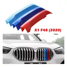 Aplique Capa Da Grade Bmw F48 X1 2020 A 2022 Lci 7 Aletas Cor Tricolor