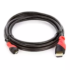 Kit 5 Cabo Micro Hdmi Para Hdmi 2.0 Ultra Hd, 4k, 3d, 2m