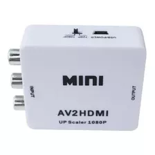 Convertidor Adaptador De Rca A Hdmi Video Full Hd 1080p