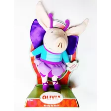 Pelúcia Olivia Pig Pronto Para Voar Roupa Fada Spin Master