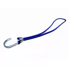 100 Corda Elástica Azul 35 Cm Fixa Prende Lona Carreta/carga
