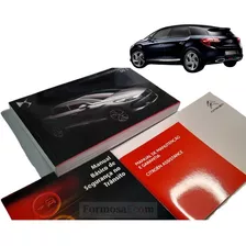 Kit Manual Do Proprietário Original Citroen Ds5 3 Partes 