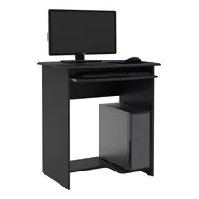 Escrivaninha Office Mesa Computador Quarto Escritório Preto