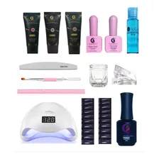 Kit Constructor De Uñas Polygel X 3 Unidades 15ml