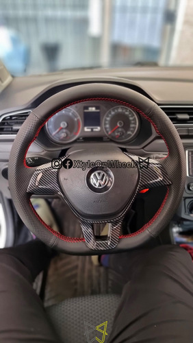 Forro Funda Volante Vw Jetta Virtus Gol Vento Tiguan Polo Foto 2