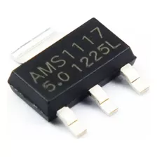 Kit 50pçs Regulador Tensão Smd Ams1117 5.0v Ams 5v