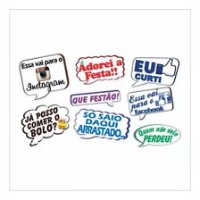 Kit Placas Divertidas Para Festa - 01 Unidade - Piffer