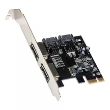 Placa Pci-e X1 A Sata 3 Y Esata. Pcie Pci Express A Sata Iii