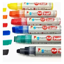 Marcador Tinta Pigmentada Permanente Pigment Pop Trabi 15mm 