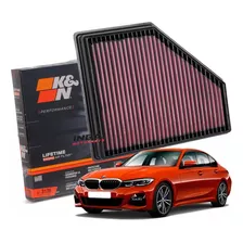 Filtro De Ar K&n Kn Bmw 320i 2.0l G20 Sport Gp 2021-2022