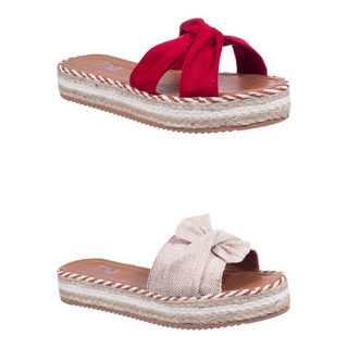 Kit 2 Pares Tamancos Espadrille Dali Shoes Ref: 021/109