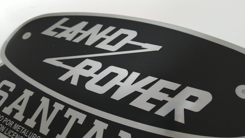 Land Rover Defender Santana Emblemas  Foto 5
