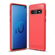 Funda Case Tpu Carbón Para Samsung Galaxy S10 Sm-g973f