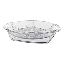 Prodyne Buffet Sobre Hielo, 19.75 X 11.75 , Clear