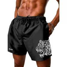 Bermudas Short Moda Praia Florido Para Ir Na Praia Masculino