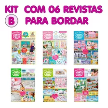 Revista Marileny Ponto Cruz Kit B Com 6 Capas Diferentes