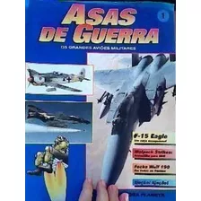 Livro Asas De Guerra Nº1 Grandes Aviões Militares Vários