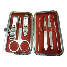 Set Manicure Pedicure 7 En 1 - Kit Acero Inoxidable