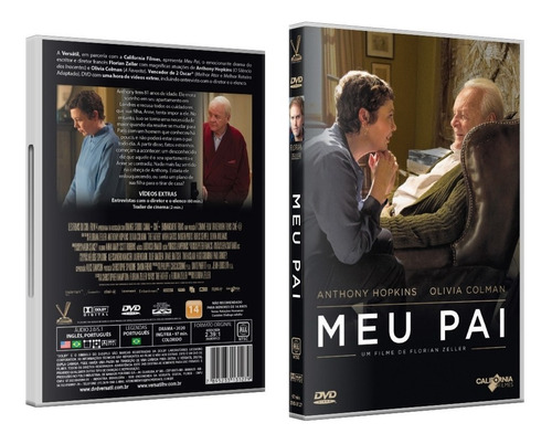 Dvd Meu Pai / Anthony Hopkins / Oscar / Original E Lacrado