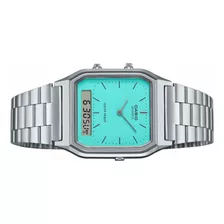 Reloj Casio Tiffany Azul Cuadrado