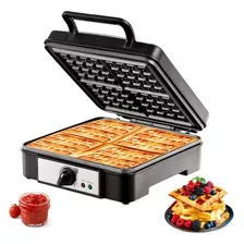 Vevor Waffle Maker 1200w Square Waffle Iron, Non-stick Waffl