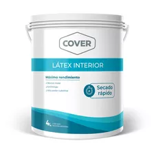 Latex 4 Lts Interior Blanco Mate Antihongo Lavable Prestigio