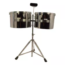 Timbales New Beat Lt-456cd 15 Y 16 Pulgadas Cromado