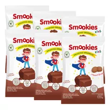 Galletitas Smookies Kids Organicas Cacao 120 Gr. Pack X6