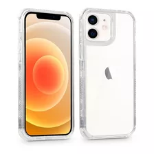 Funda Para iPhone 12/12 Pro Color Transparente iPhone 12 6.1 , iPhone 12 Pro 6.1