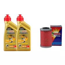 Kit Ktm Duke/rc 200, 250, 390 2l Castrol + Filtro