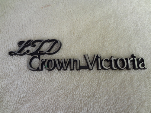 Emblema Ford Ltd Crown Victoria Original (a) Foto 2