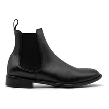 Botín Chelsea Boots Piel Color Negro. Andre Bocassi