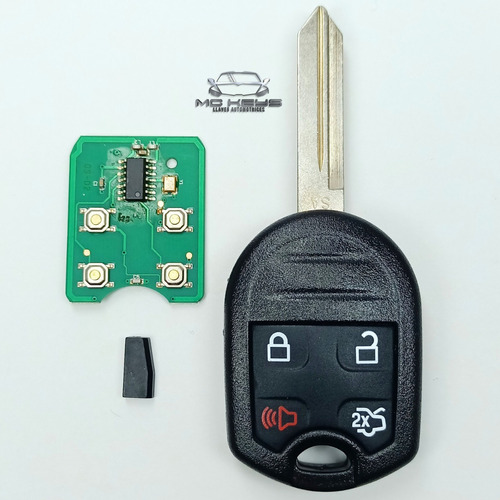 Llave Control Chip Para Ford Mustang 2010 A 2014 Log Caballo Foto 4