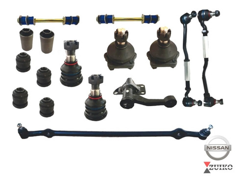 Kit Rotulas Bieletas Barras Amortiguador Pick Up D21 02-08  Foto 4