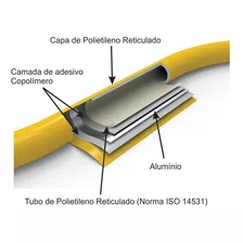 Tubo Pex Para Canalizar Gás Botijão P13 P45 P90