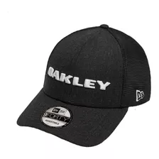 Boné Oakley Heather New Era Hat Blackout Aba Curva